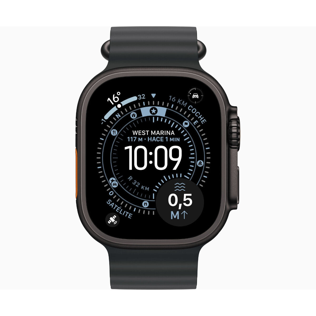 Smartwatch Apple Apple Watch Ultra 3 Black 1,92" 49 mm Ø 49 mm