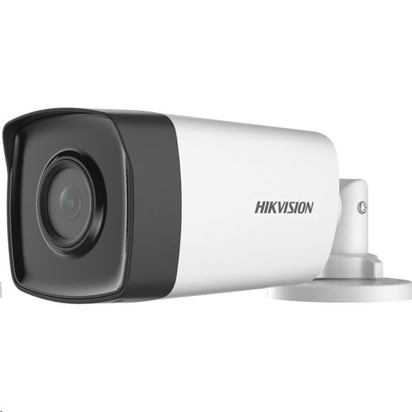 Camera analogica, Hikvision, 3.6 mm, 2MP, 40 m, IP67, Alb/Negru (DS-2CE17D0T-IT3F(3.6MM))