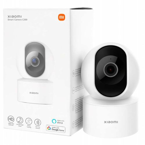 Камера за наблюдение Xiaomi Smart C200 с Pan/Tilt 360 градуса, Full HD 1080P, Нощно виждане, Детекция на движение, Двупосочно аудио, Гласово управление, IP Wi-Fi, Ре
