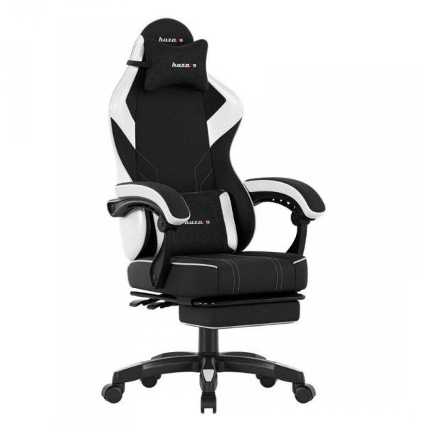 Scaun de gaming Huzaro Force 3.7 White Carbon