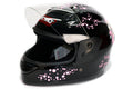KIMO Kinder Integralhelm Sport Schwarz - ECER 22-05 Norm Vollvisier Helm