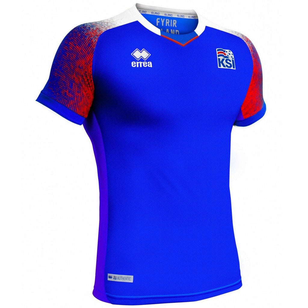 Iceland national Soccer team Home jersey 2018/19 - Errea