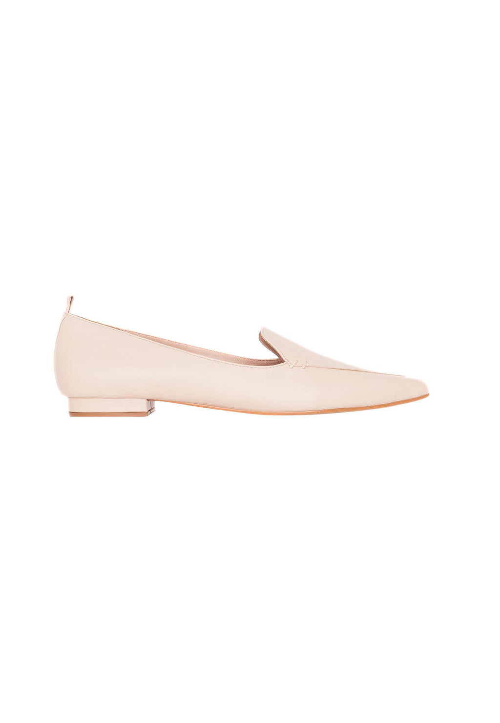 Black Leather Ballerinas Butia – Women’s Pointed-Toe Flat Shoes