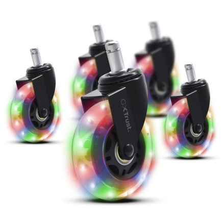 Set de roți luminoase cu LED TRUST GXT 701 (5 buc.) (25803)