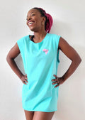 Sleeveless T-shirt BRASIL Mint