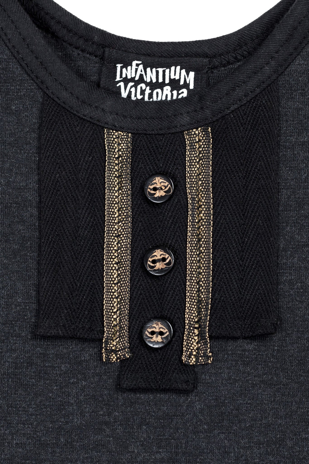 Shirt Black Gold