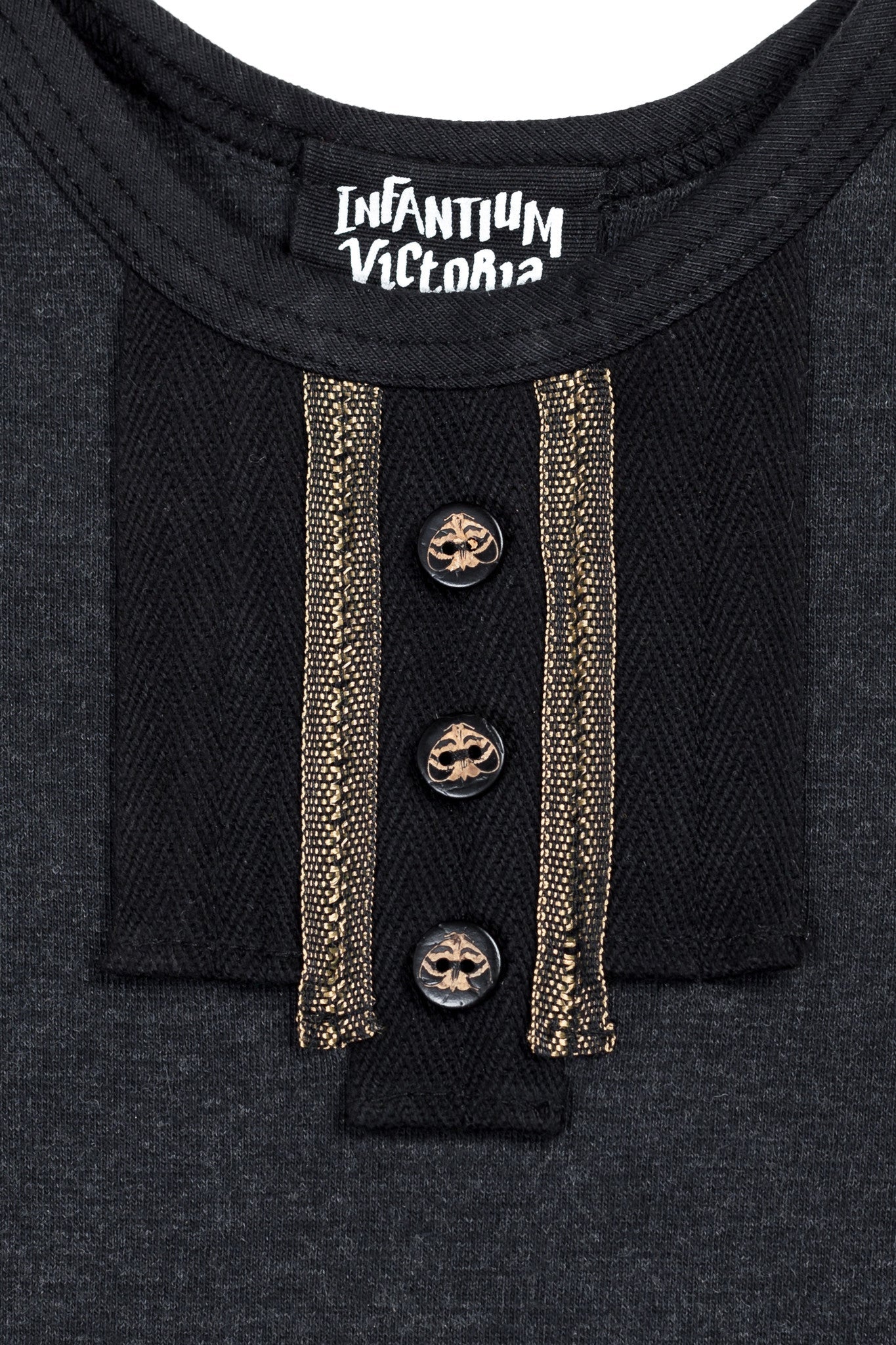 Shirt Black Gold
