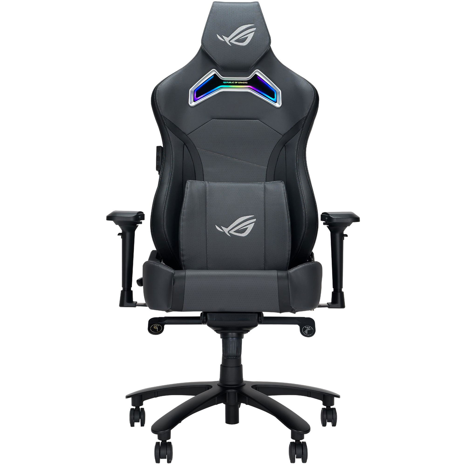Scaun de gaming ASUS ROG Chariot X aRGB 136 kg Gri (90GC01M0-MSG040)