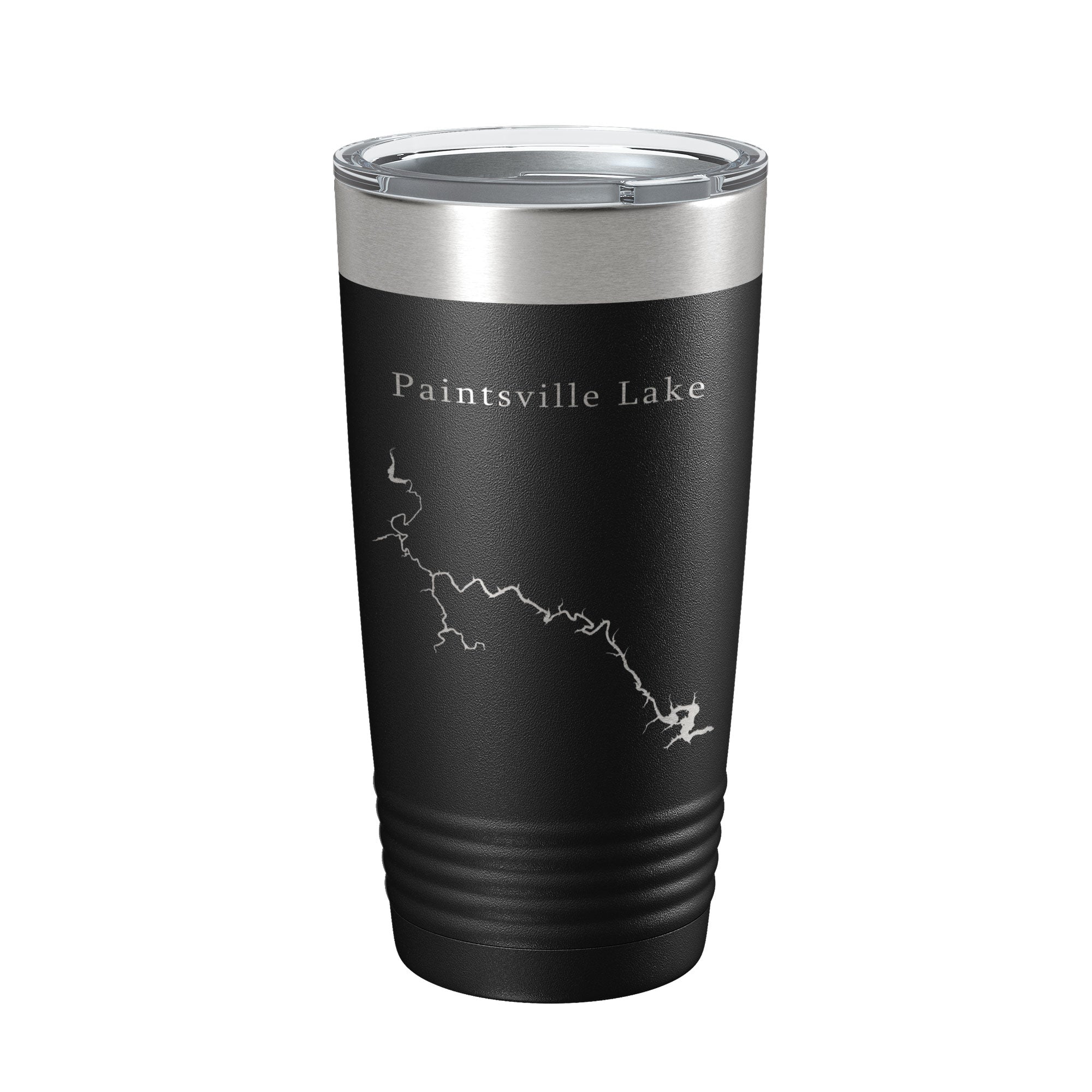 Paintsville Lake Map Tumbler Travel Mug Insulated Laser Engraved Coffee Cup Kentucky 20 oz