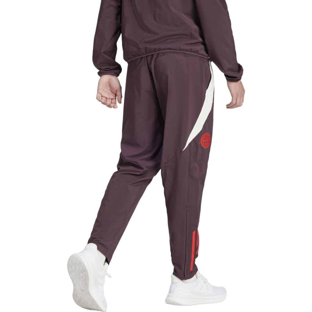 Bayern Munich dark red presentation Soccer tracksuit 2024/25 - Adidas