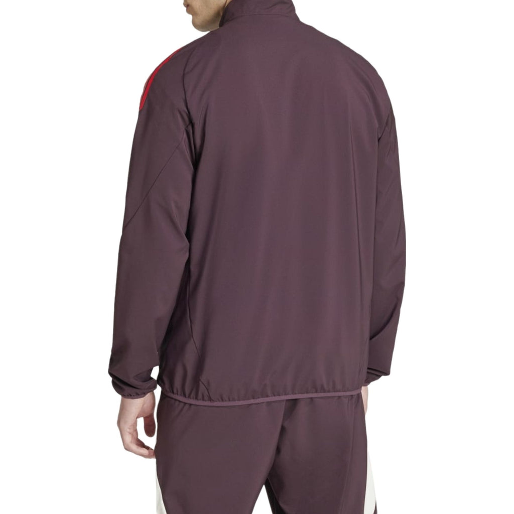 Bayern Munich dark red presentation Soccer tracksuit 2024/25 - Adidas