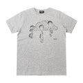 Hand Painted Upcycled T Shirt Short Sleeve