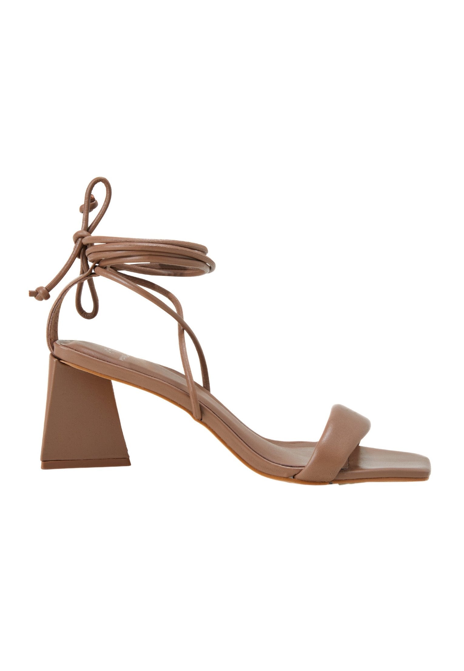 Brown Calf Leather Sandals Caúna – Women’s Strappy 6.5 cm