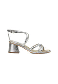 White Bromelia Women's Sandals - Block Heel