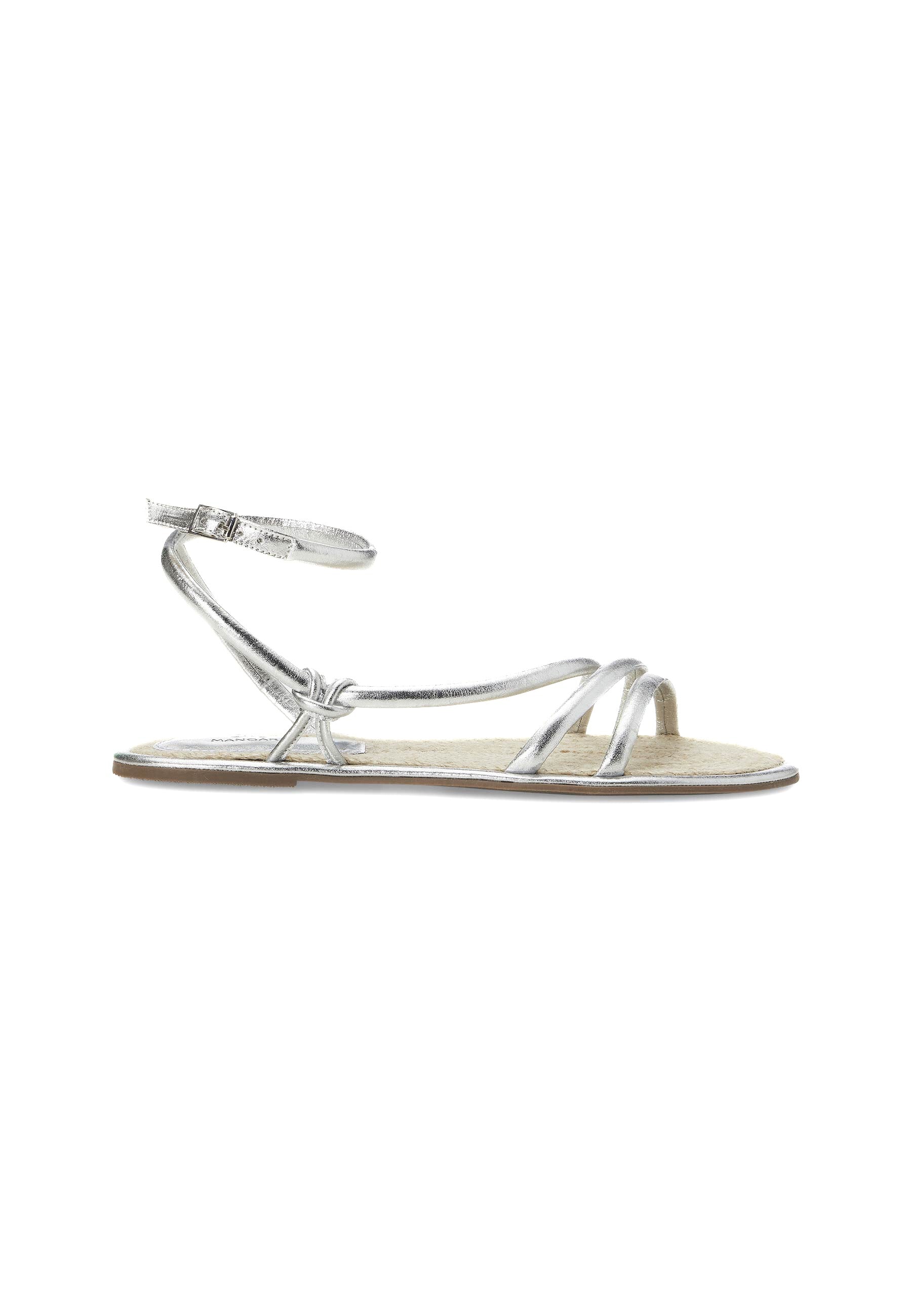 Mangará Black Angico LEATHER STRAPPY SANDALS