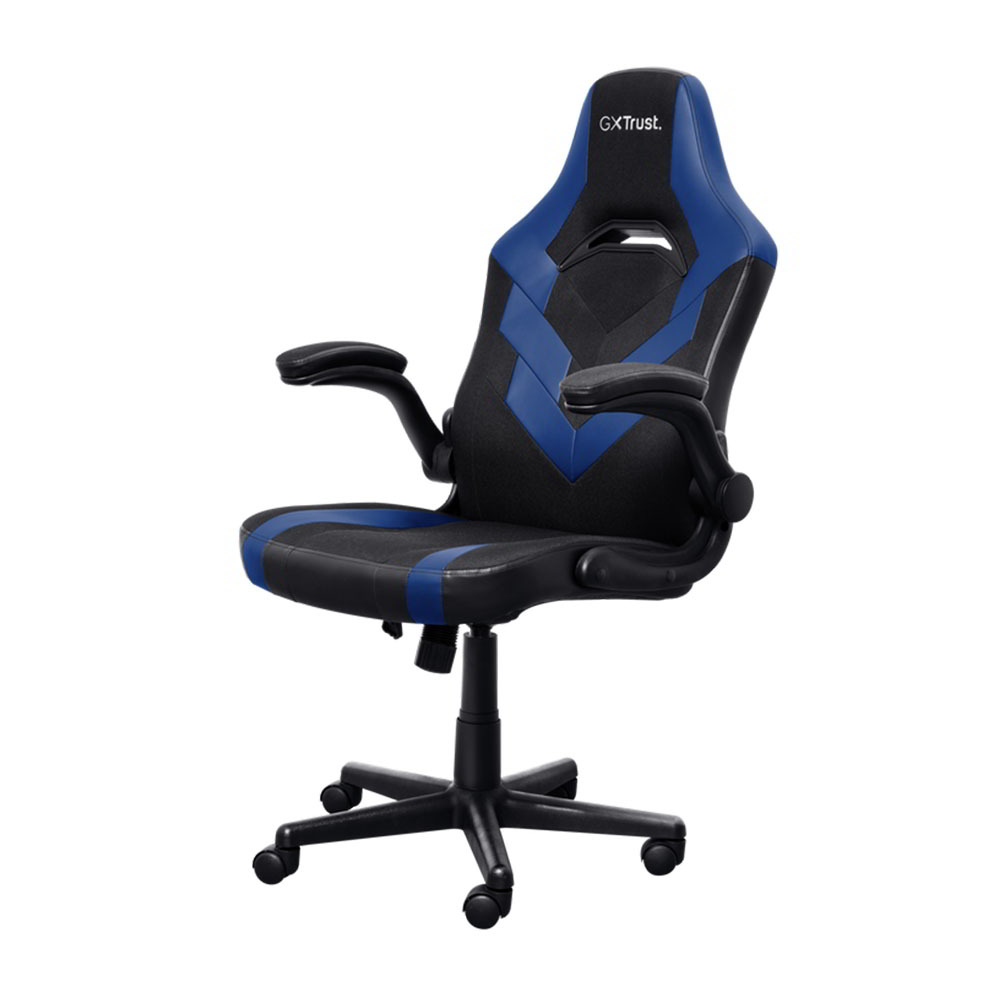Trust GXT 703B RIYE Univerzálna herná stolička Čierna, Modrá (25129)