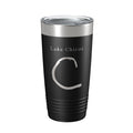 Lake Chicot Map Tumbler Travel Mug Insulated Laser Engraved Coffee Cup Arkansas 20 oz
