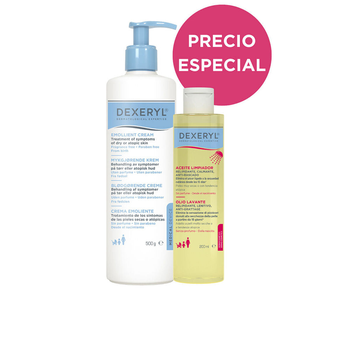Set Bath for Babies Dexeryl Dermatological Expertise 2 Pieces