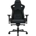 Scaun gaming Anda Seat Kaiser 2 Pro XL din material gri închis, rotativ (AD12YXL-17-GB-F)