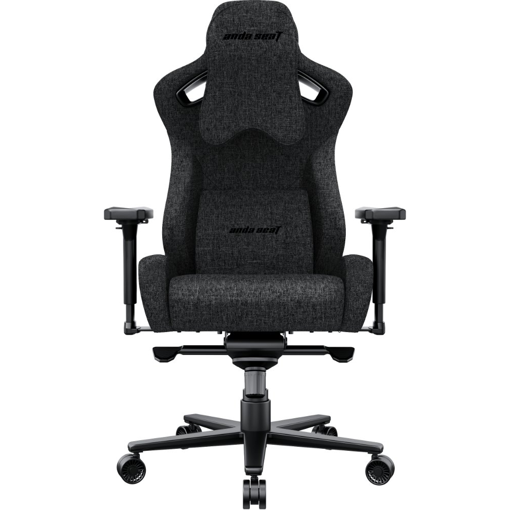 Scaun gaming Anda Seat Kaiser 2 Pro XL din material gri închis, rotativ (AD12YXL-17-GB-F)