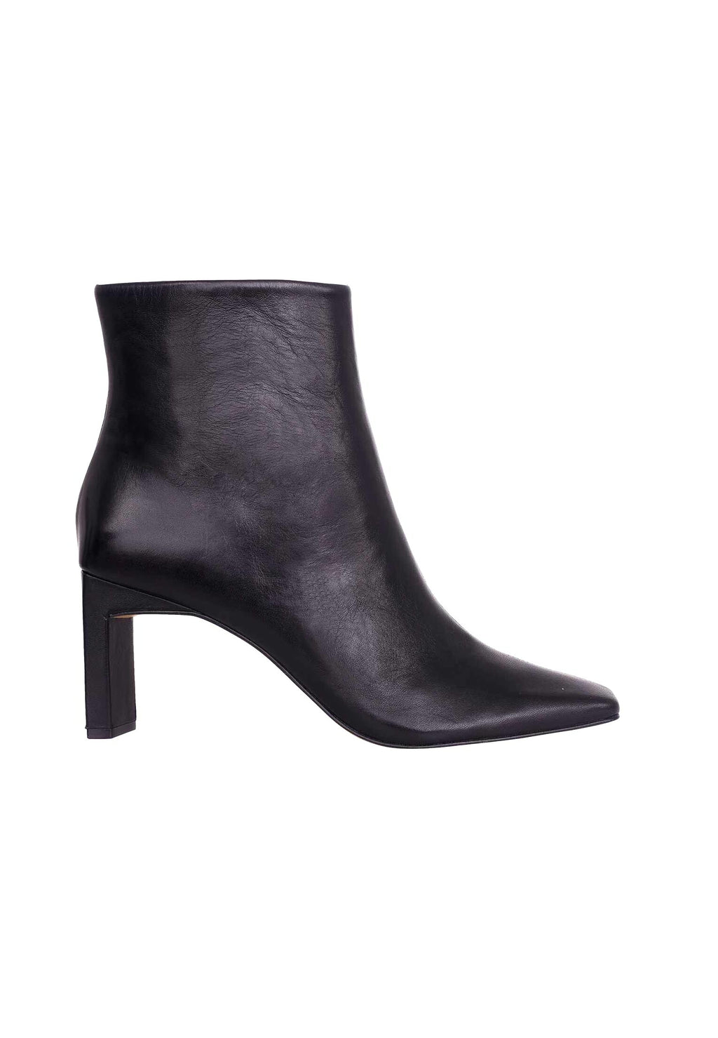 Green Goat Leather Senna Boots – 7.6 cm Block Heel
