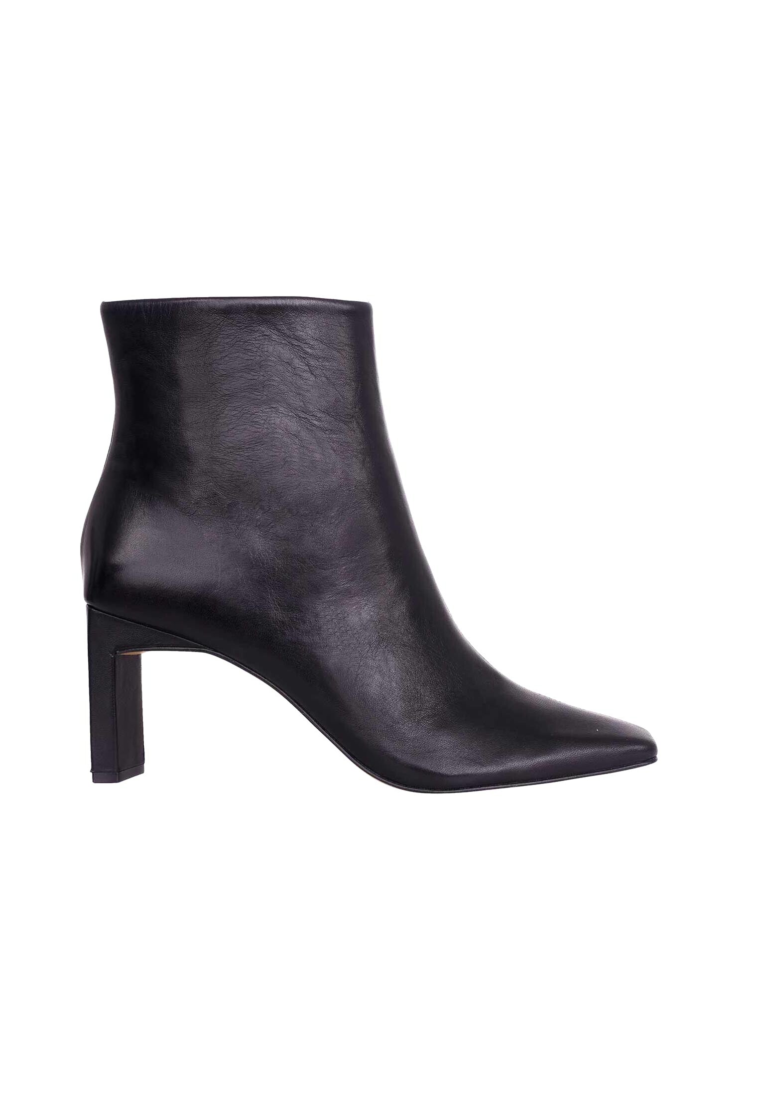 Green Goat Leather Senna Boots – 7.6 cm Block Heel