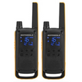 Motorola Talkabout T82 Extreme Twin Pack stații de emisie-recepție 16 canale Negru, Portocală (B8P00811YDEMAG)