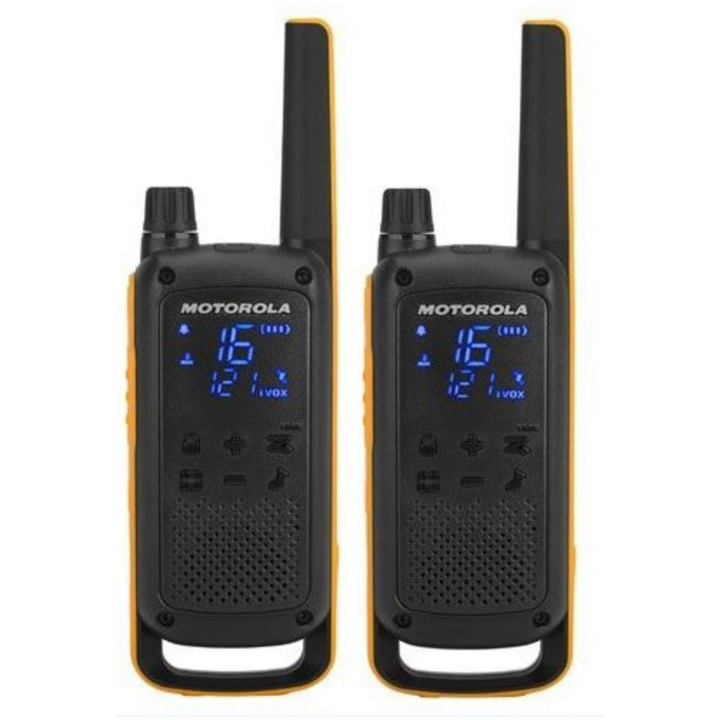 Motorola Talkabout T82 Extreme Twin Pack stații de emisie-recepție 16 canale Negru, Portocală (B8P00811YDEMAG)