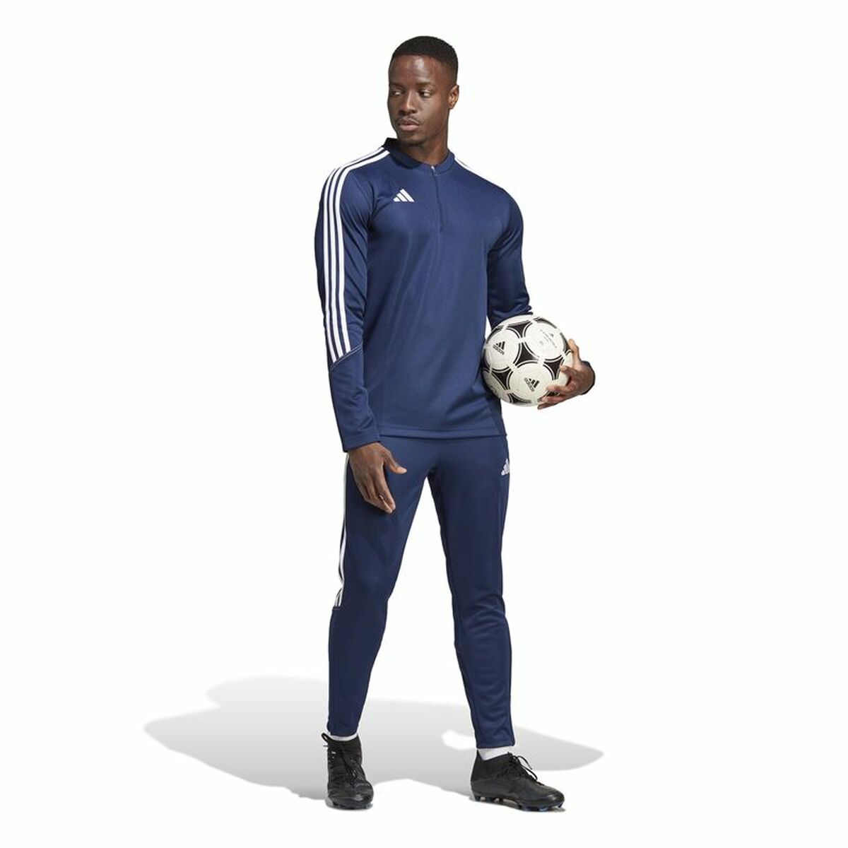 Long Sports Trousers Adidas Tiro 23 Blue Men