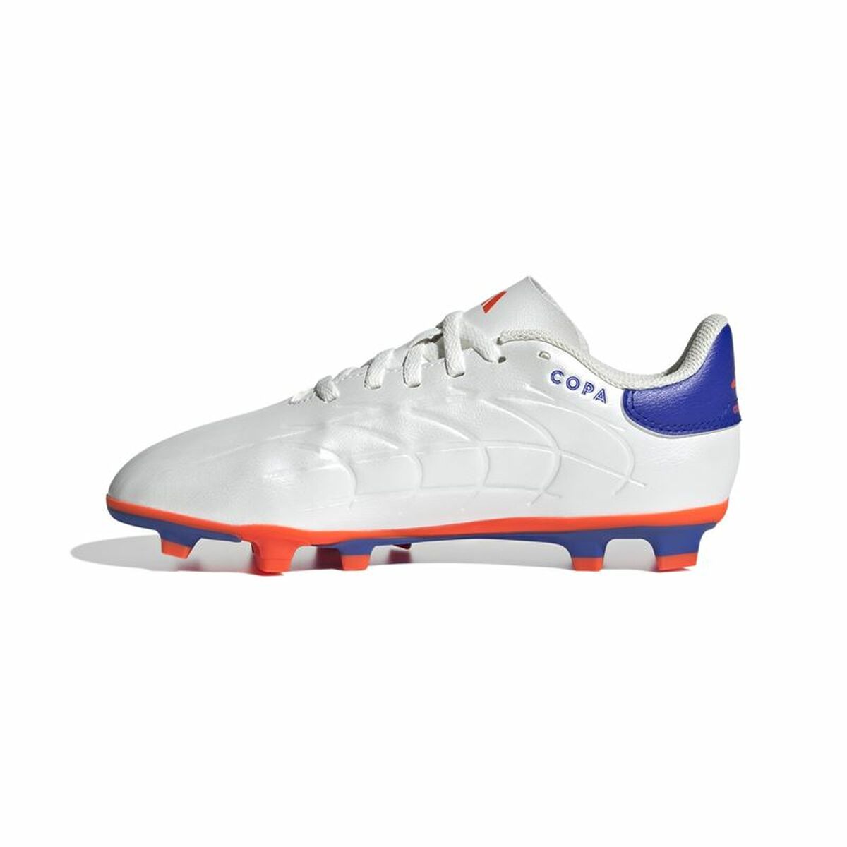 Childrens Football Boots Adidas Copa Pure II Club Flexible White