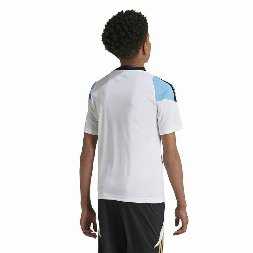 Football T-Shirt Adidas Messi Training Blue White