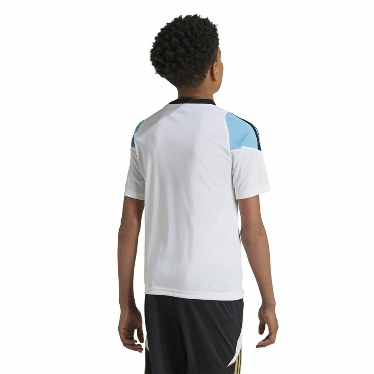 Football T-Shirt Adidas Messi Training Blue White