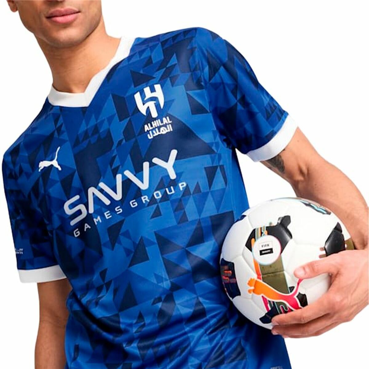 Men’s Short Sleeve T-Shirt Puma Al-Hilal 2024 2025