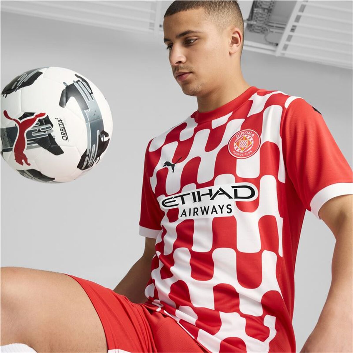 Football T-Shirt Puma Girona Home Jersey Replica
