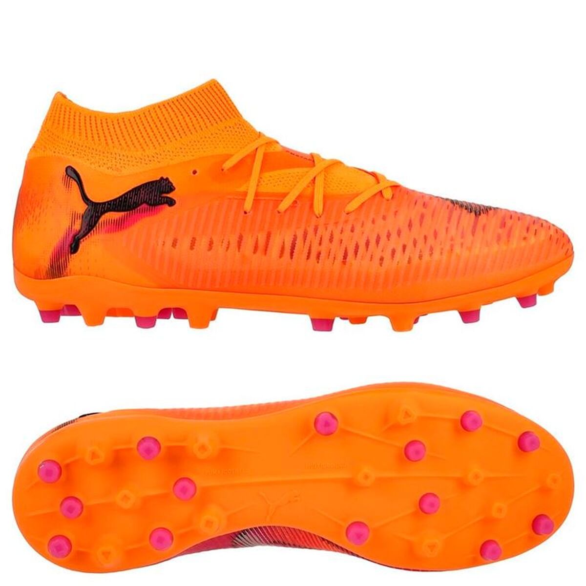Adult's Football Boots Puma Future 8 Pro Mg Heat Fire Orange