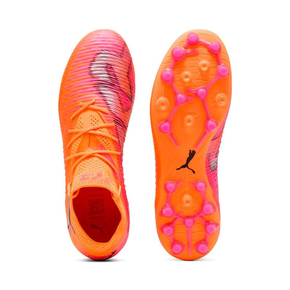 Adult's Football Boots Puma Future 8 Ultimate Mg Heat Fire Orange