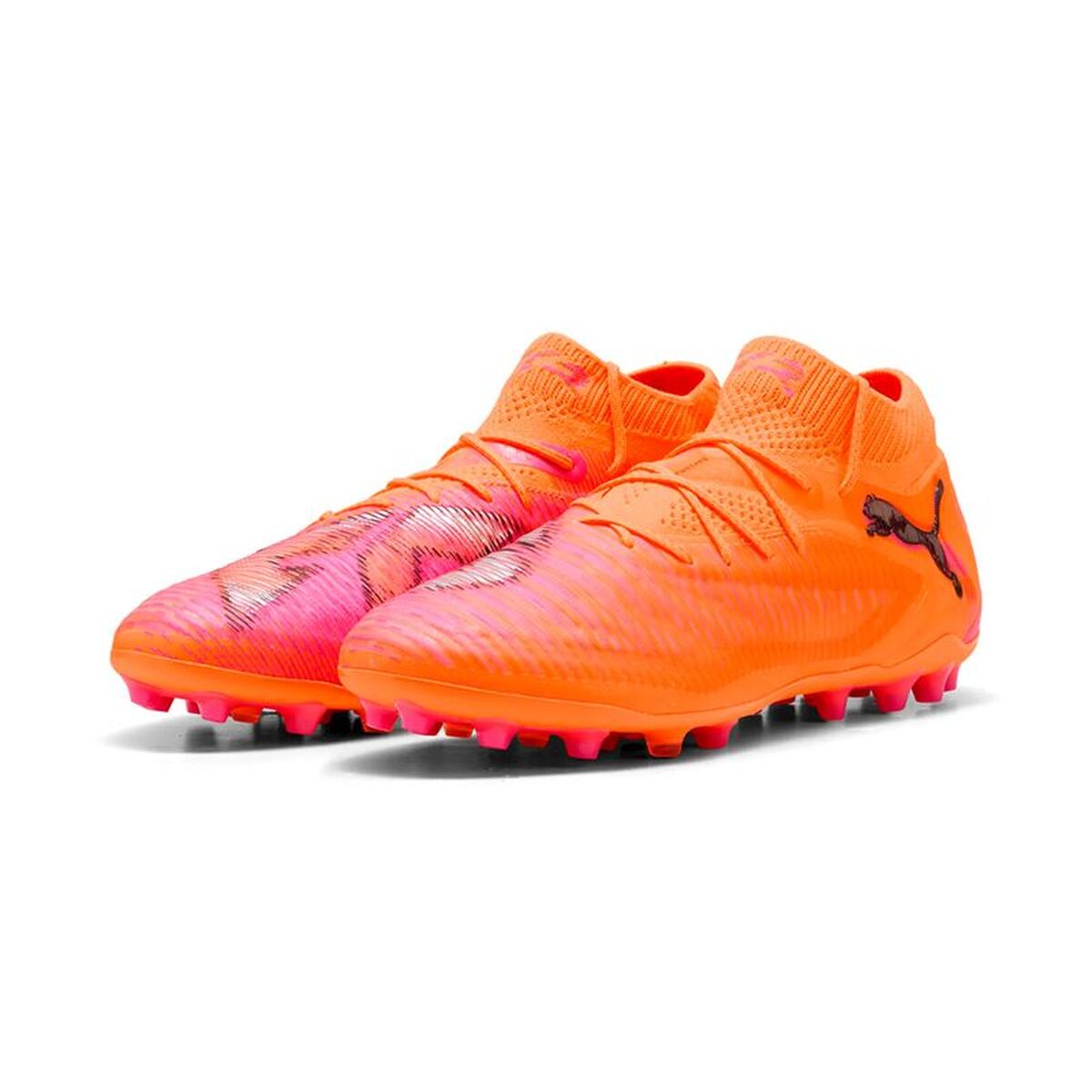 Adult's Football Boots Puma Future 8 Ultimate Mg Heat Fire Orange