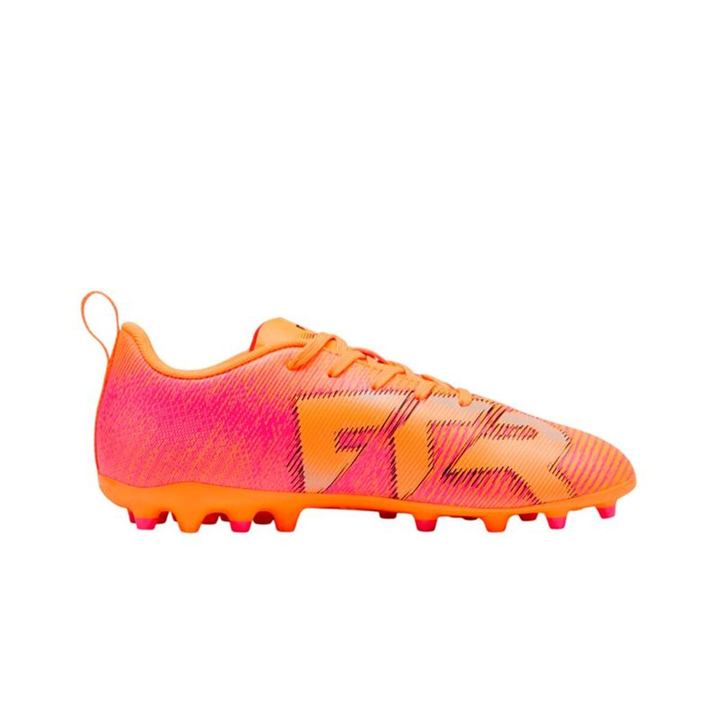 Childrens Football Boots Puma Future 8 Play Mg Heat Fire-