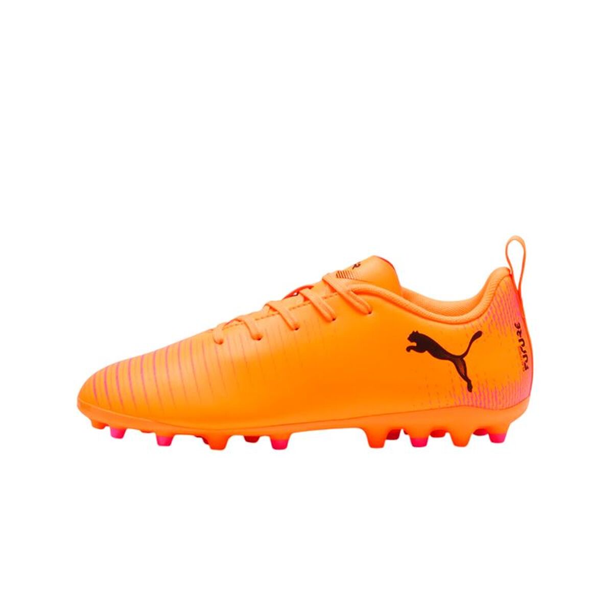 Childrens Football Boots Puma Future 8 Play Mg Heat Fire-