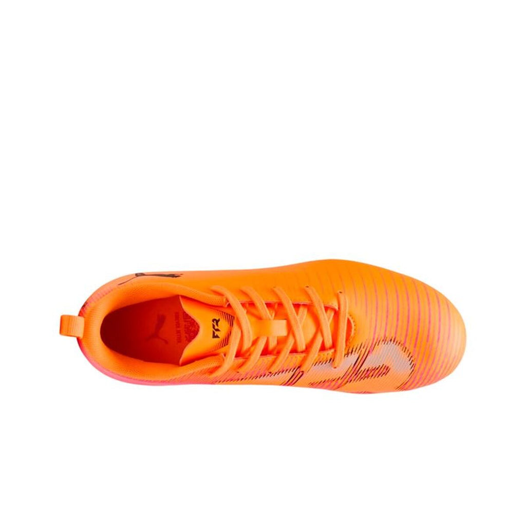 Childrens Football Boots Puma Future 8 Play Mg Heat Fire-