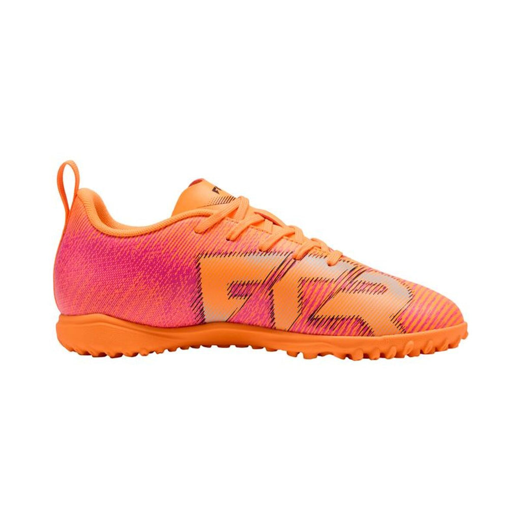 Childrens Football Boots Puma Future 8 Play Tt Heat Fire-