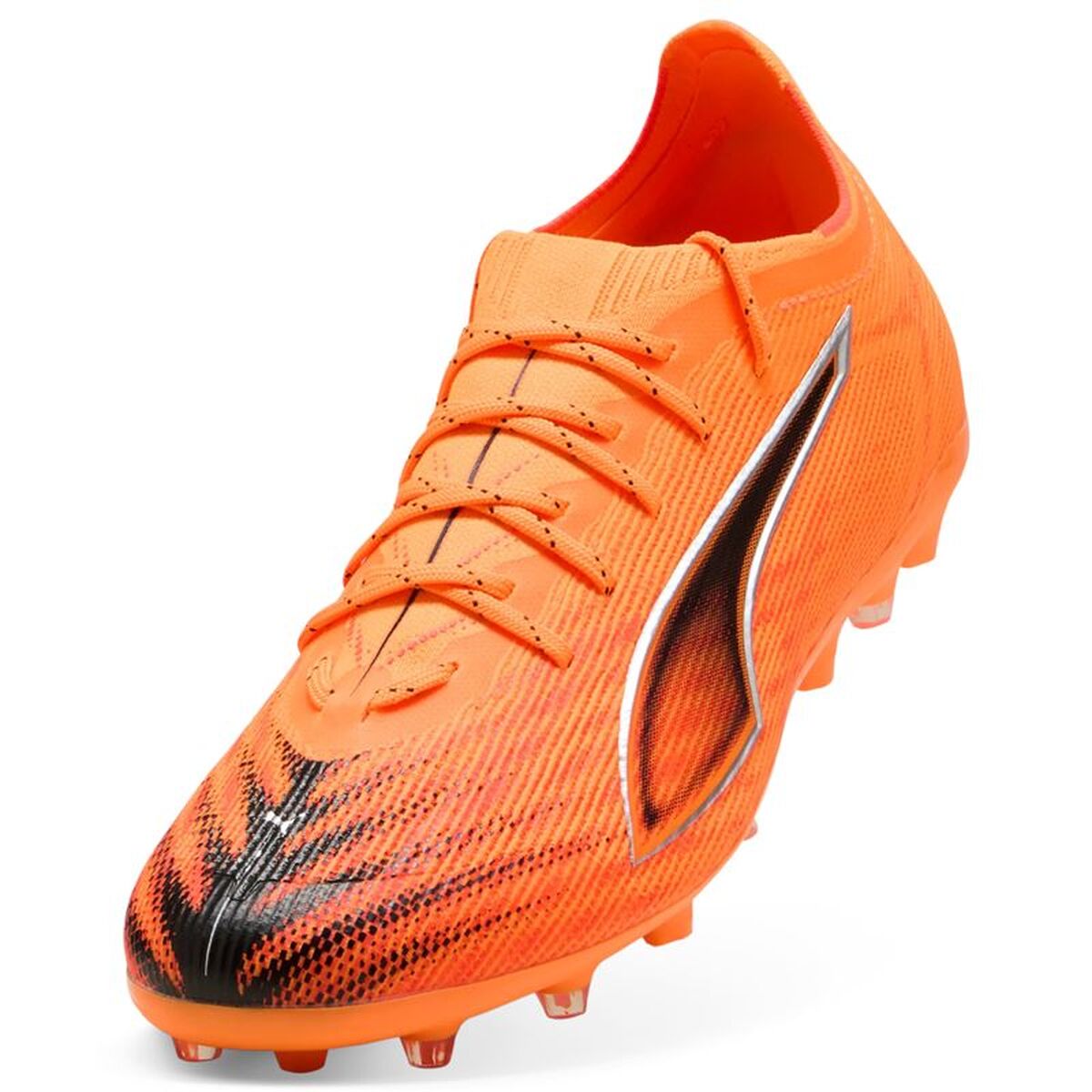 Adult's Football Boots Puma Ultra 6 Pro Mg Heat Fire Black Black