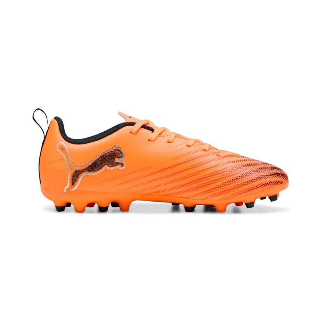 Childrens Football Boots Puma Ultra 6 Play Mg Heat Fire- B