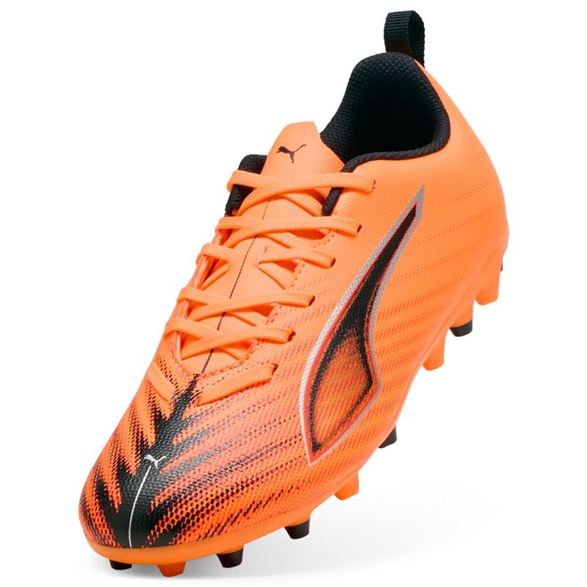 Childrens Football Boots Puma Ultra 6 Play Mg Heat Fire- B