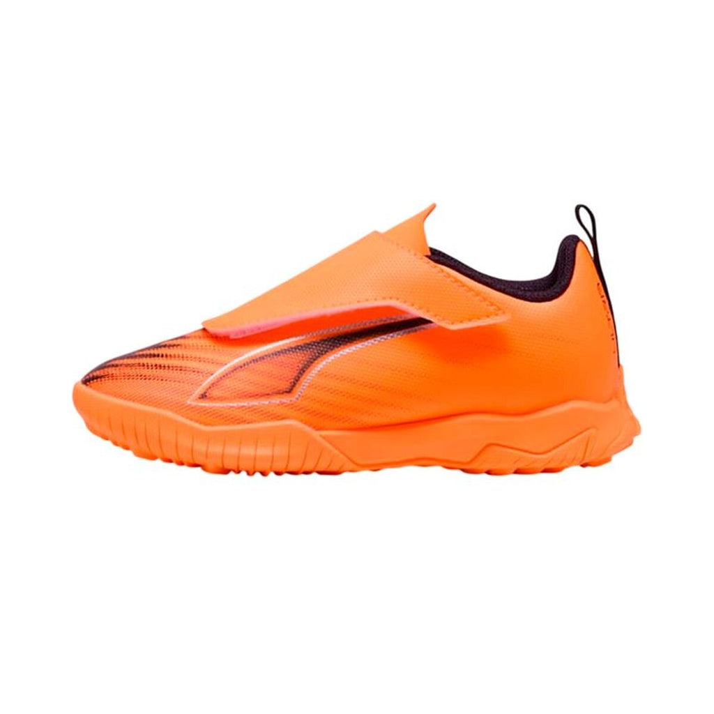 Childrens Football Boots Puma Ultra 6 Play V Tt Heat Fire-