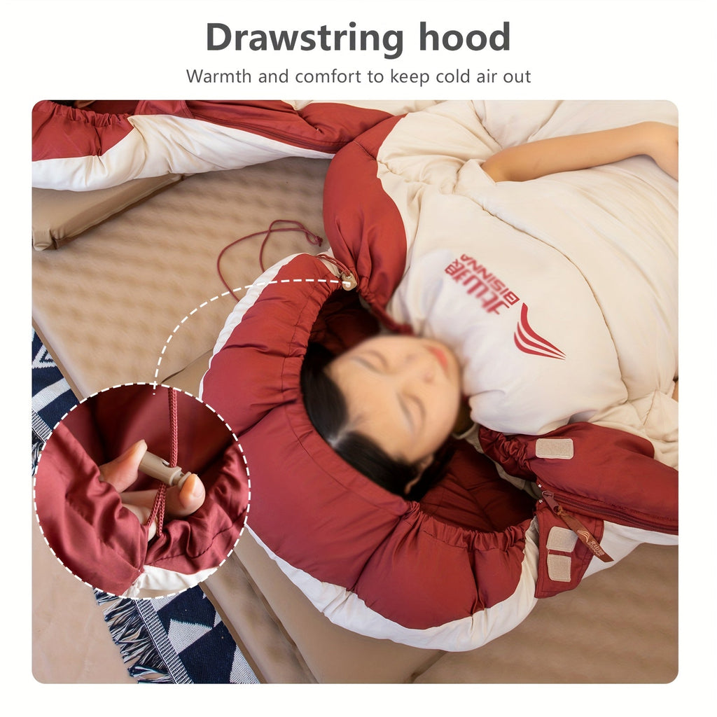 All-Season Oval Camping Sleeping Bag