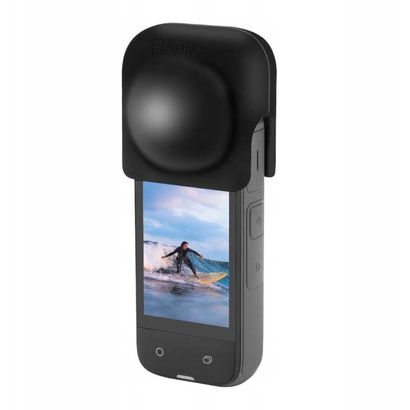 Puluz Odolný silikónový ochranný kryt objektívu pre kameru Insta360 X4
