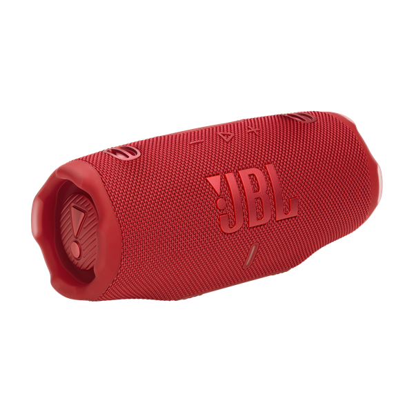Преносима тонколона JBL Charge 6, 45 W, Bluetooth, Auracast, Powerbank, Fast charge, 28 часа живот на батерията, IP68, Червен (JBLCHARGE6RED)