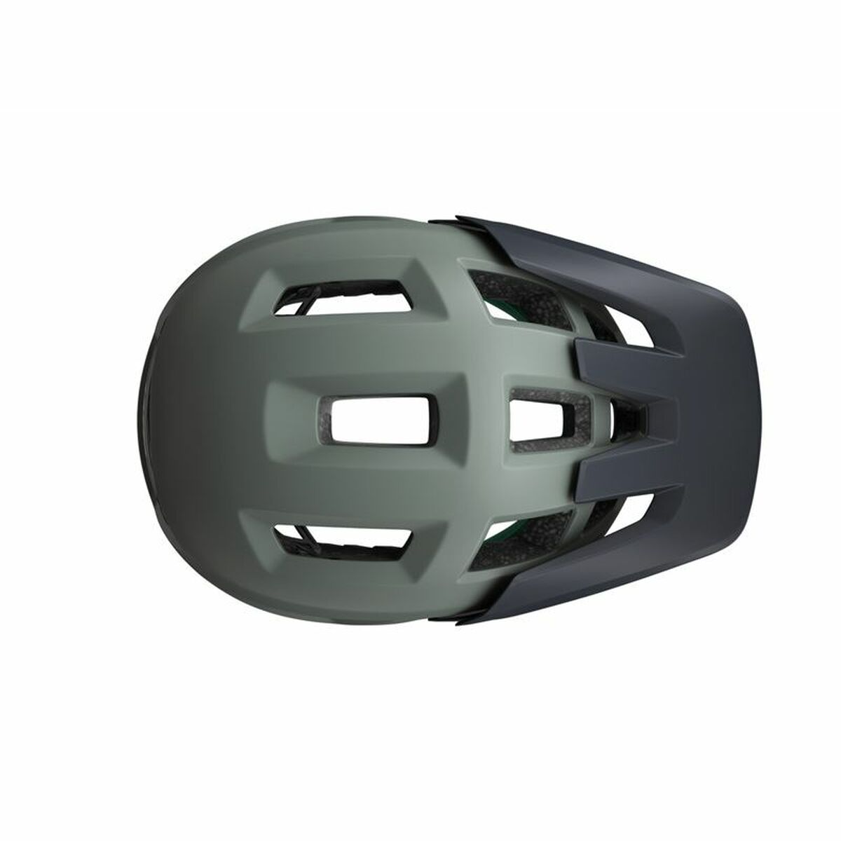Adult's Cycling Helmet Lazer Coyote KinetiCore Dark green L