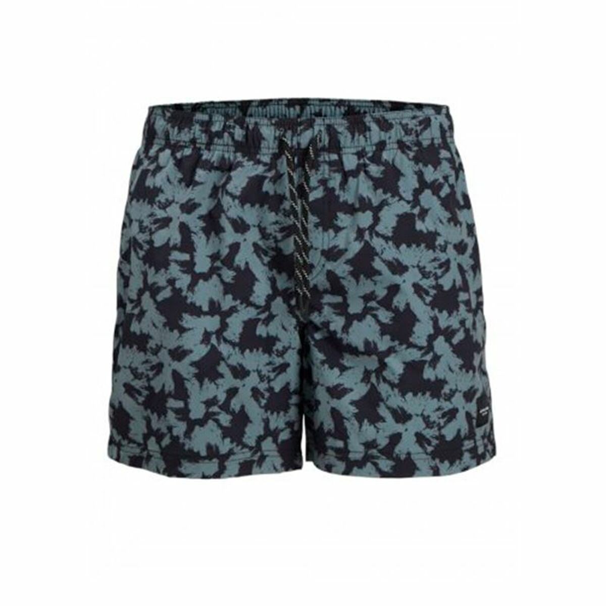 Women’s Bathing Costume Jack & Jones Jpstmaui Jjswim Flower Aop Black